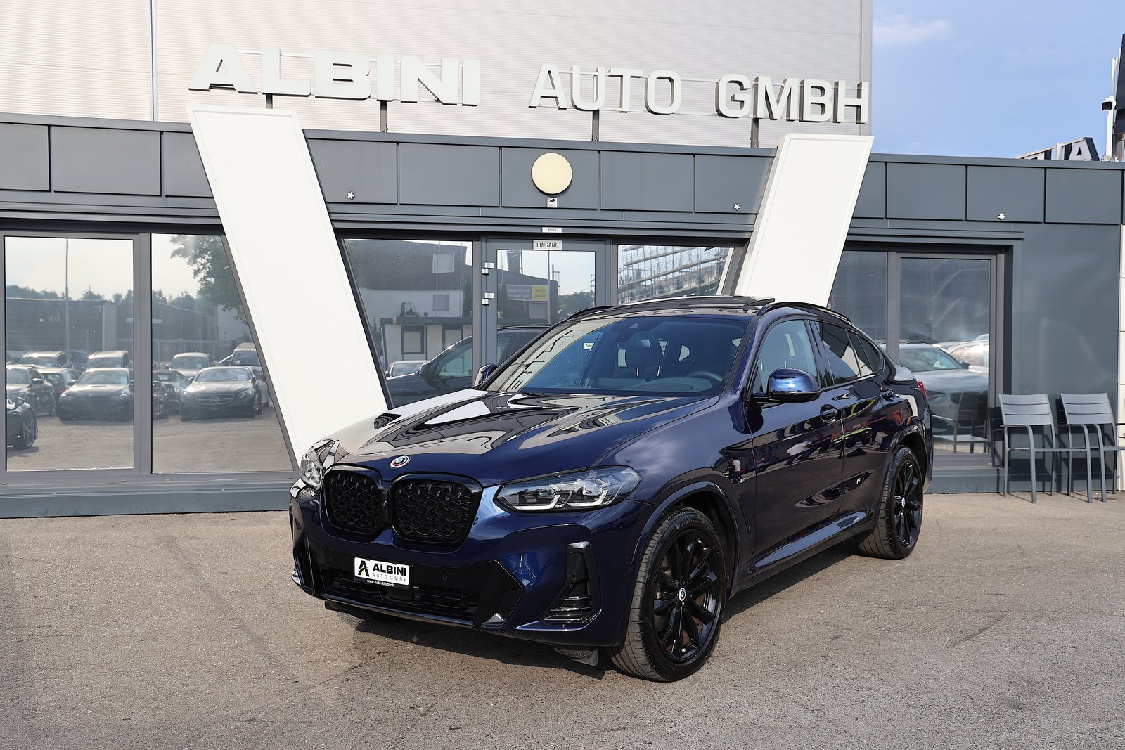 BMW X4 48V 20d M Sport *Tansanitblau *Steptronic, Hybride Léger Diesel/Électricité, Occasion / Utilisé, Automatique - 6