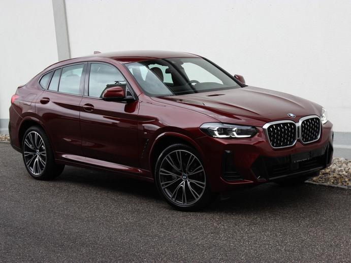BMW X4 48V 20d M Sport *AVENTURINROT METALLIC*, Hybride Léger Diesel/Électricité, Occasion / Utilisé, Automatique