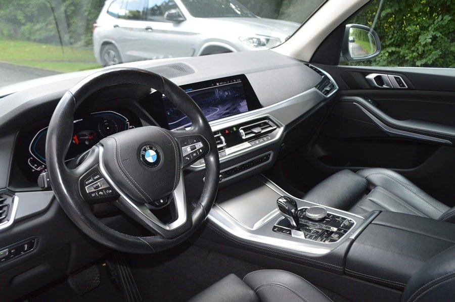 BMW X5 45e Steptronic I Mineralweiss Metallic, Plug-in-Hybrid Benzina/Elettrica, Occasioni / Usate, Automatico - 7