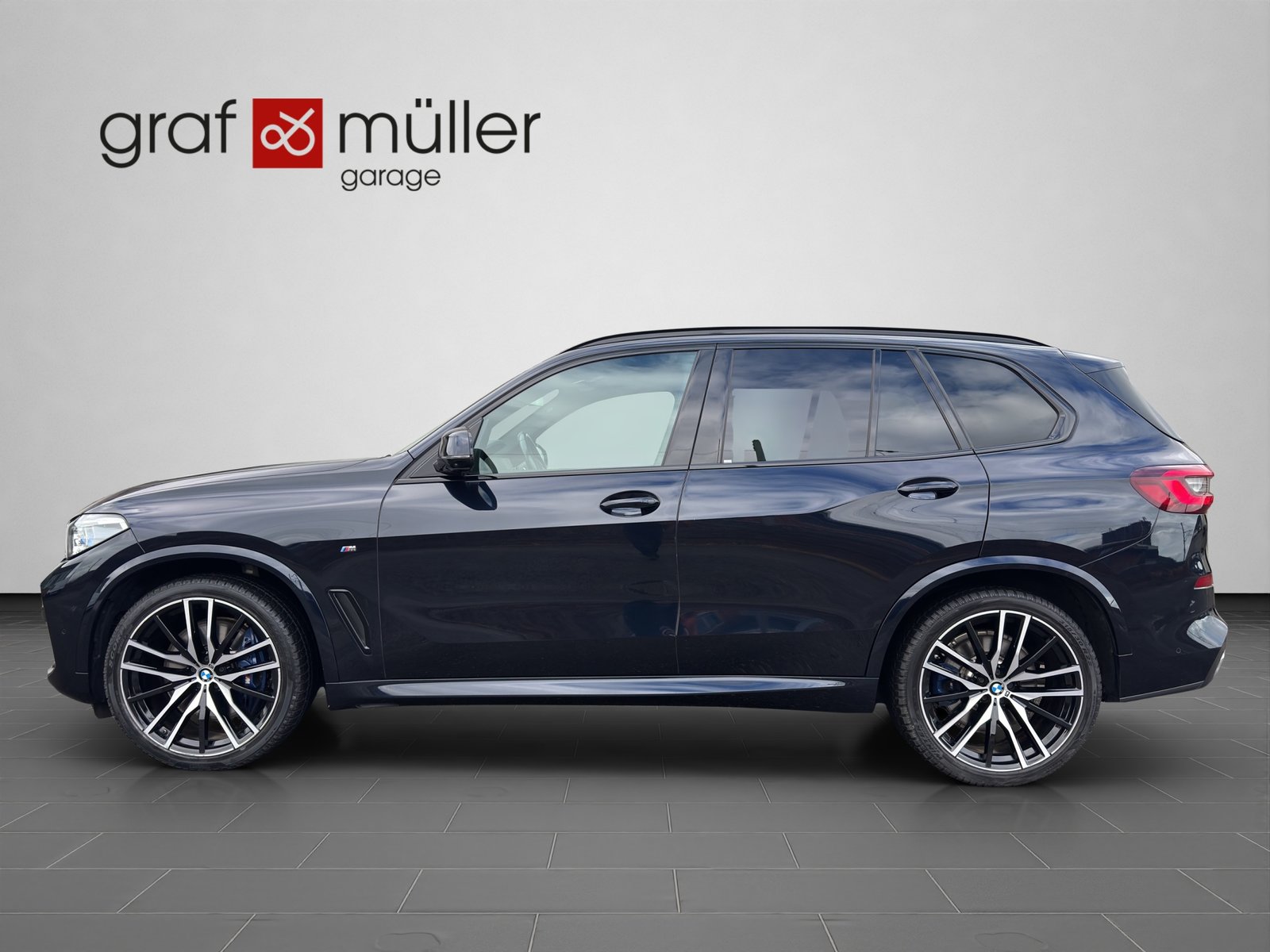 BMW X5 48V 40d M Sport Steptronic, Hybride Léger Diesel/Électricité, Occasion / Utilisé, Automatique - 2