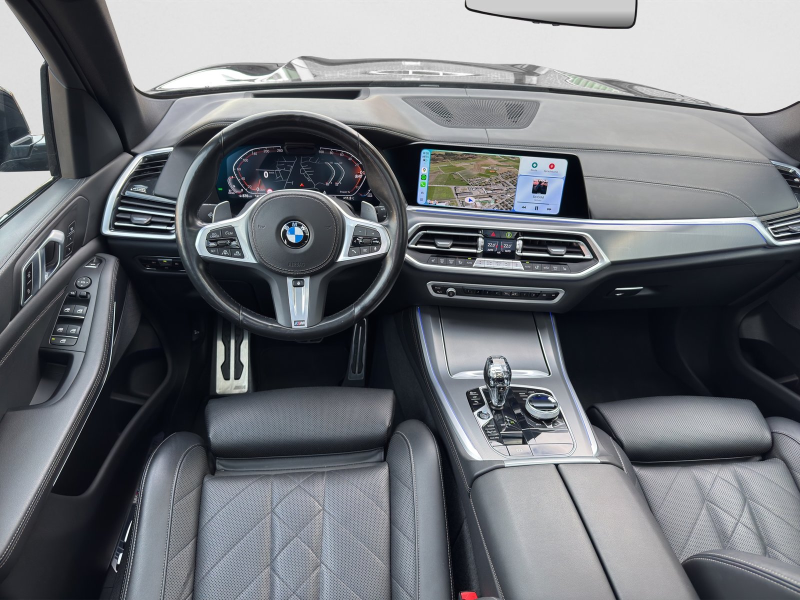 BMW X5 48V 40d M Sport Steptronic, Hybride Léger Diesel/Électricité, Occasion / Utilisé, Automatique - 3