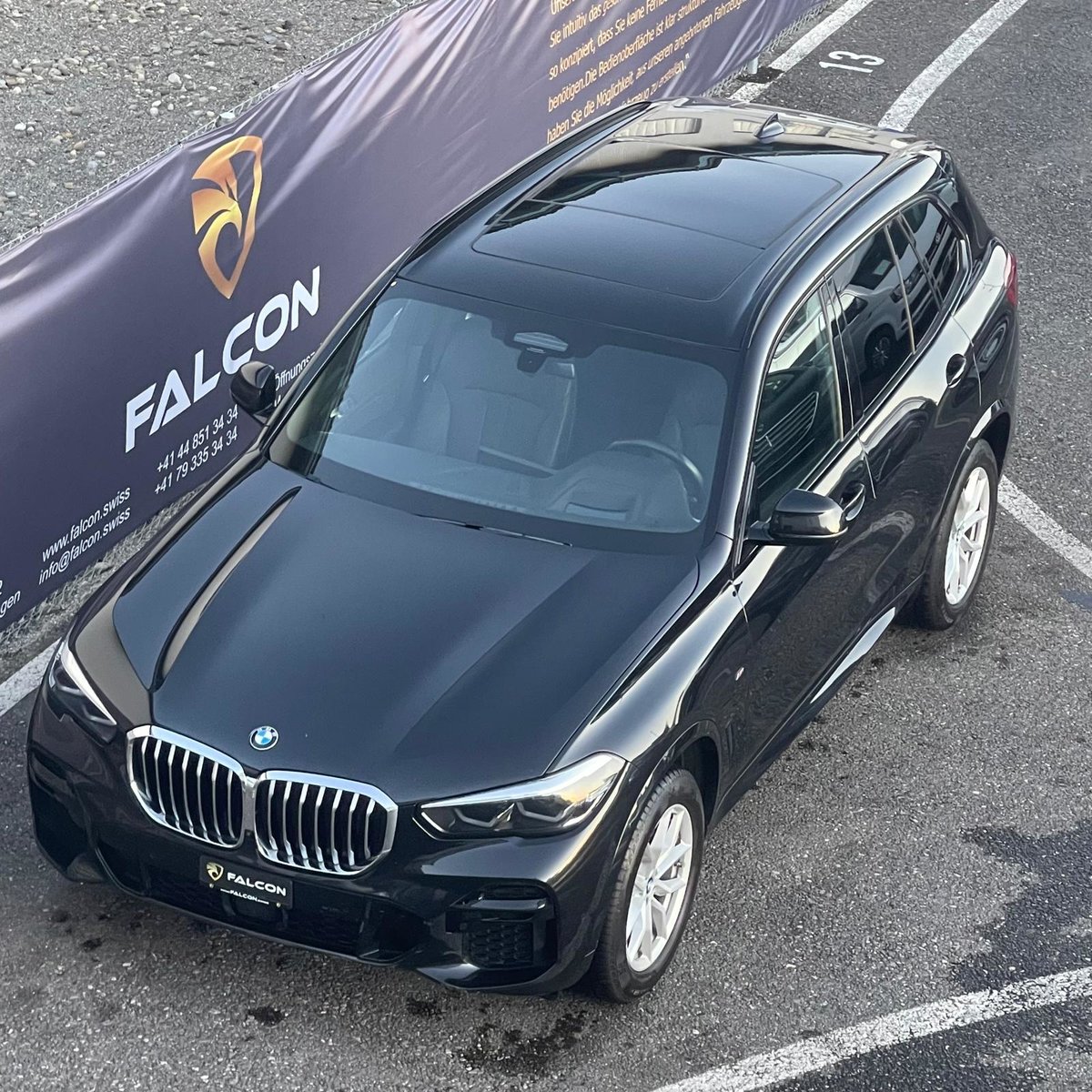 BMW X5 48V 30d M Sport Steptronic, Hybride Léger Diesel/Électricité, Occasion / Utilisé, Automatique - 3