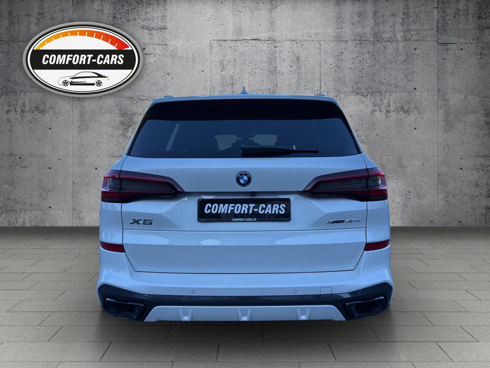 BMW X5 45e M Sport Steptronic Mineralweiss met., Plug-in-Hybrid Benzin/Elektro, Occasion / Gebraucht, Automatik - 5