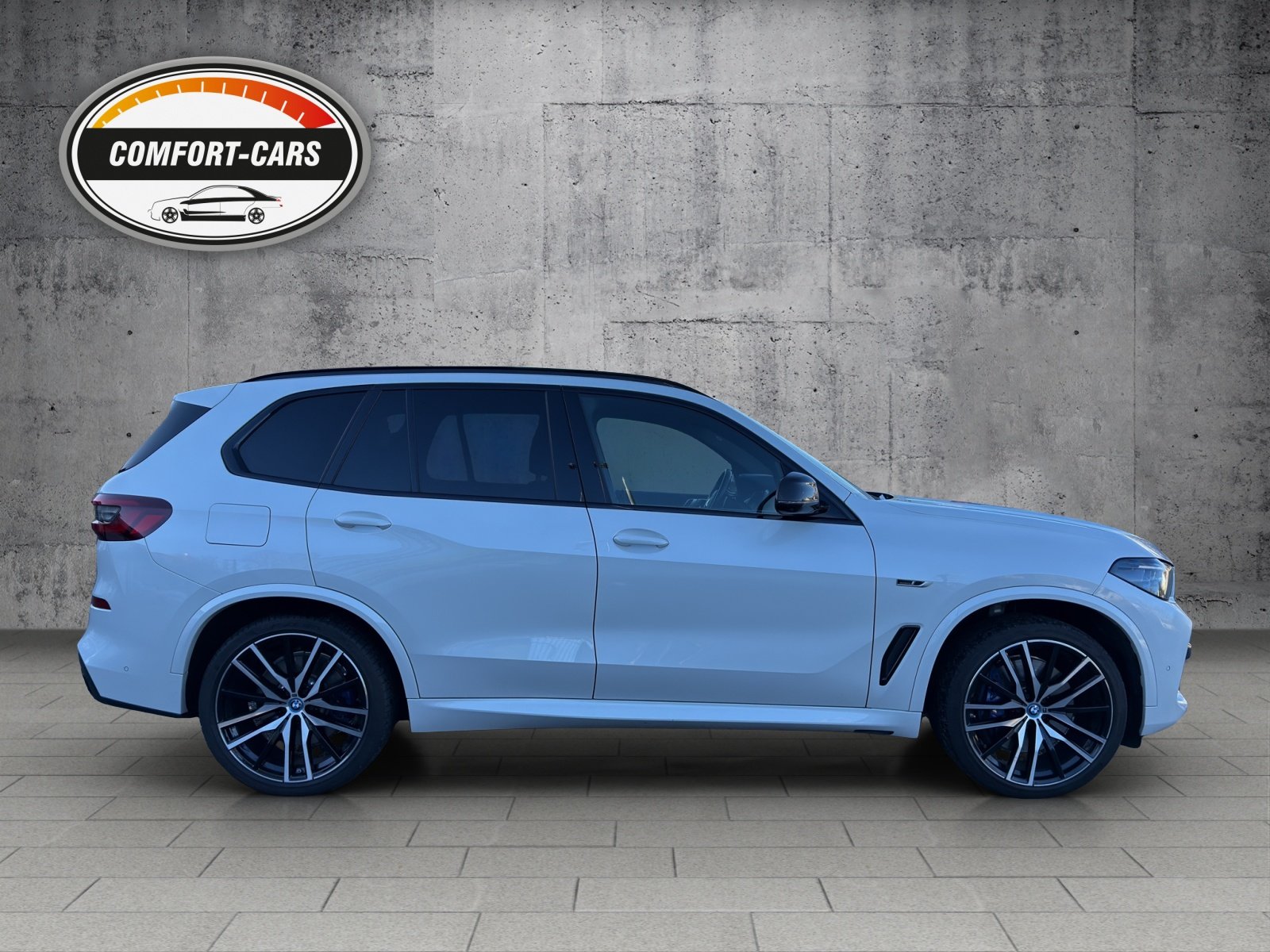 BMW X5 45e M Sport Steptronic Mineralweiss met., Plug-in-Hybrid Benzin/Elektro, Occasion / Gebraucht, Automatik - 7