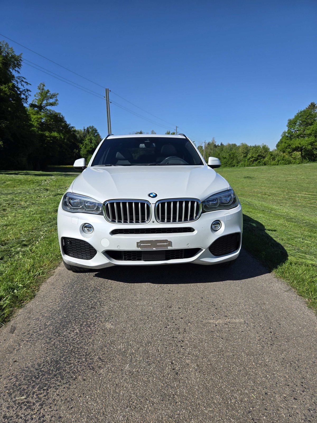 BMW X5 40e xDrive paddles