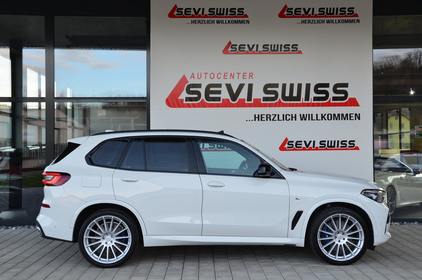 BMW X5 48V 40d M Sport Steptronic*Ab MFK,1 Jahr oder, Mild-Hybrid Diesel/Elektro, Occasion / Gebraucht, Automatik - 4