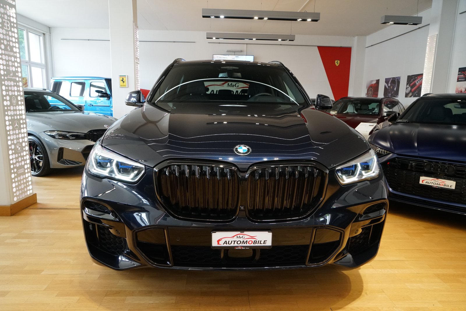 BMW X5 48V 40d M Sport Steptronic, Hybride Léger Diesel/Électricité, Occasion / Utilisé, Automatique - 2