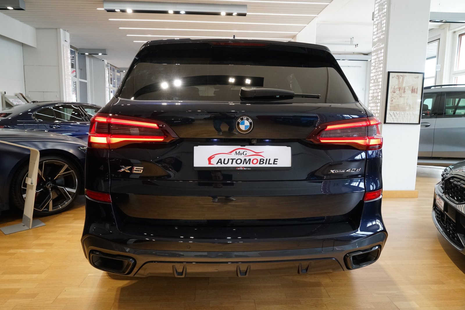 BMW X5 48V 40d M Sport Steptronic, Hybride Léger Diesel/Électricité, Occasion / Utilisé, Automatique - 6