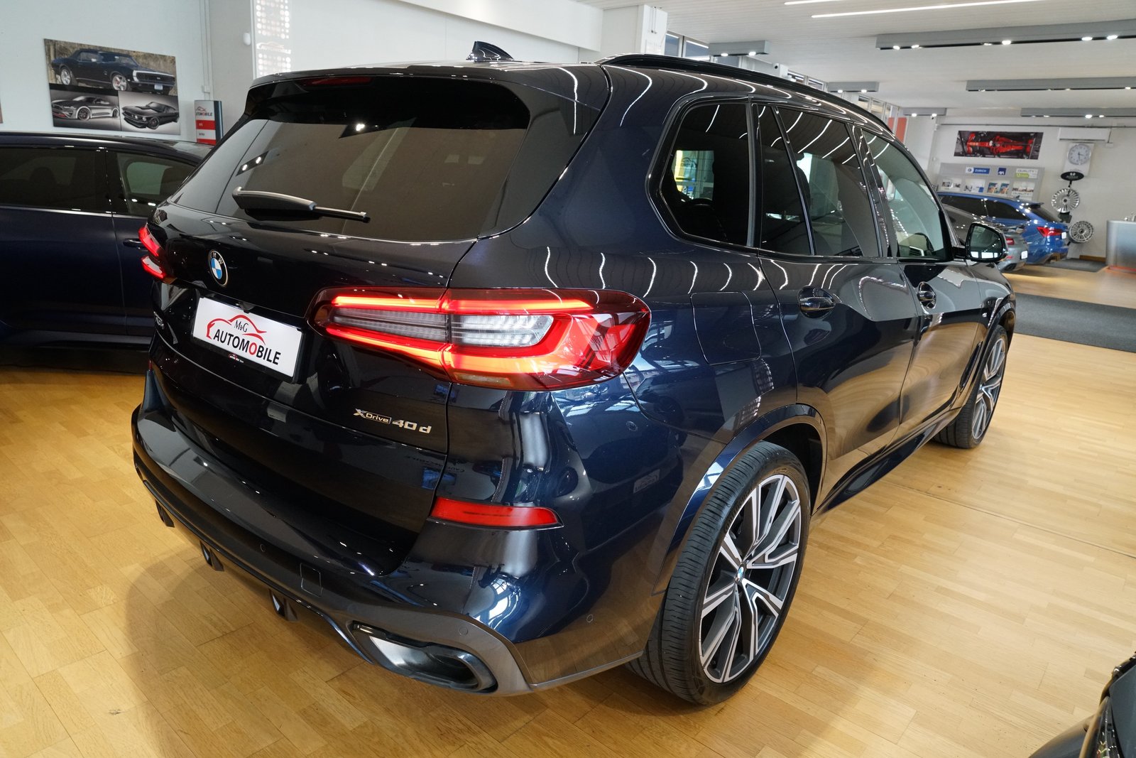 BMW X5 48V 40d M Sport Steptronic, Hybride Léger Diesel/Électricité, Occasion / Utilisé, Automatique - 7