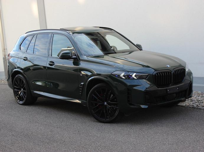 BMW X5 48V 40d M Sport Pro Individual BRITISH RACING GREEN 1.8, Hybride Léger Diesel/Électricité, Occasion / Utilisé, Automatique