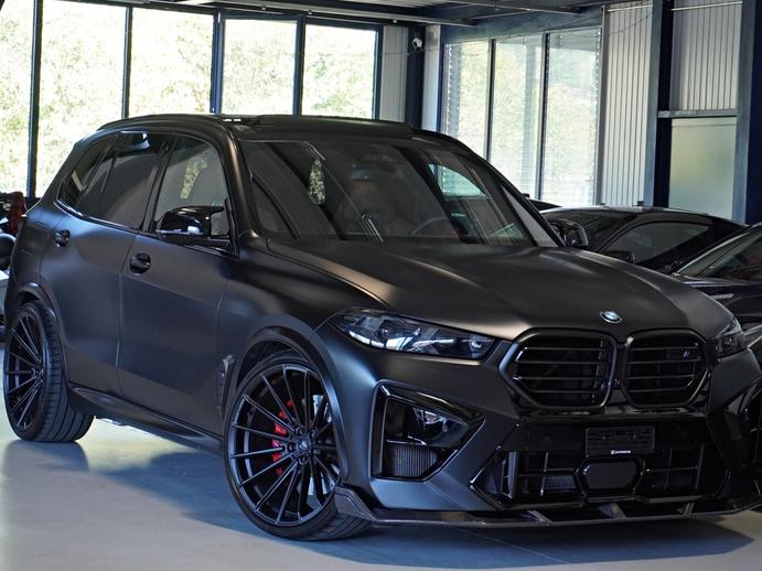 BMW X5M Competition // FROZEN BLACK // WHEELFORCE WHEELS 23, Petrol, Second hand / Used, Automatic