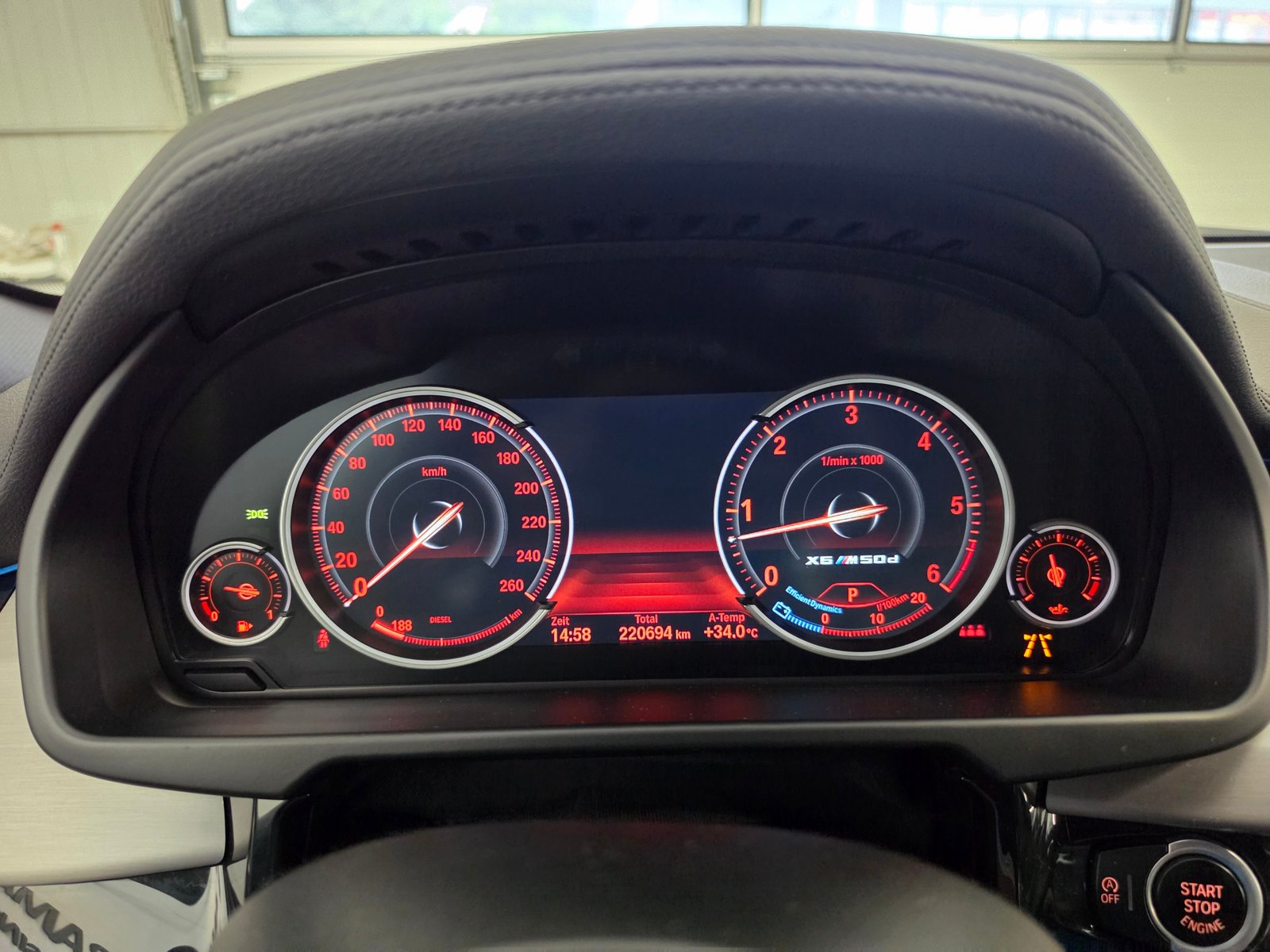 BMW X6 M50d Steptronic, Diesel, Occasioni / Usate, Automatico - 7
