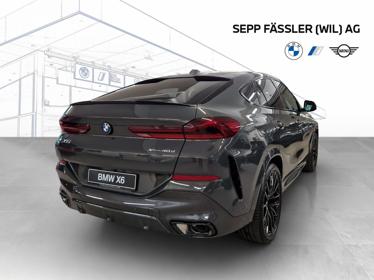 BMW X6 48V 40d M Sport Pro Steptronic, Hybride Léger Diesel/Électricité, Voiture nouvelle, Automatique - 3