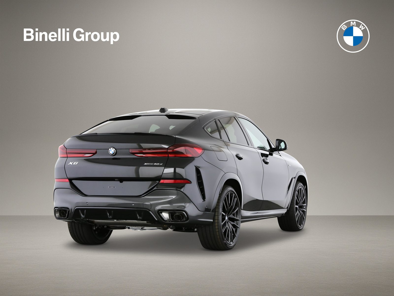 BMW X6 40d xDrive, Hybride Léger Diesel/Électricité, Voiture nouvelle, Automatique - 4