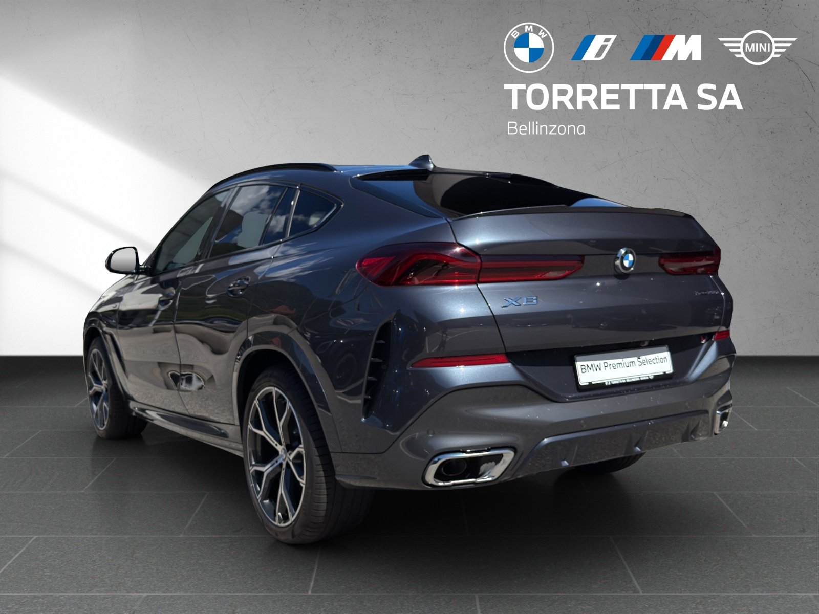 BMW X6 48V 30d M Sport Steptronic, Hybride Léger Diesel/Électricité, Occasion / Utilisé, Automatique - 3