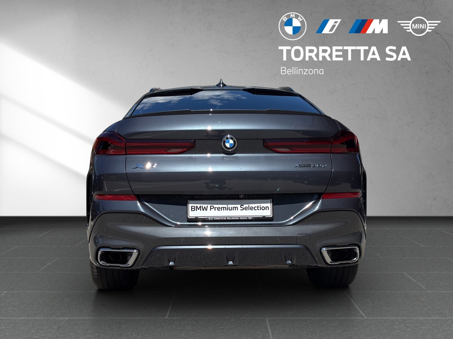 BMW X6 48V 30d M Sport Steptronic, Hybride Léger Diesel/Électricité, Occasion / Utilisé, Automatique - 4