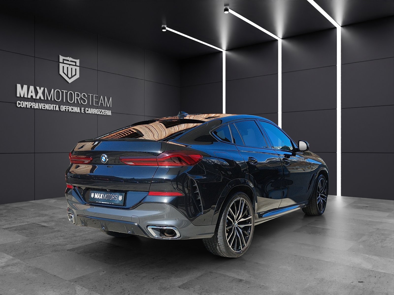 BMW X6 48V 30d M Sport Steptronic, Hybride Léger Diesel/Électricité, Occasion / Utilisé, Automatique - 3