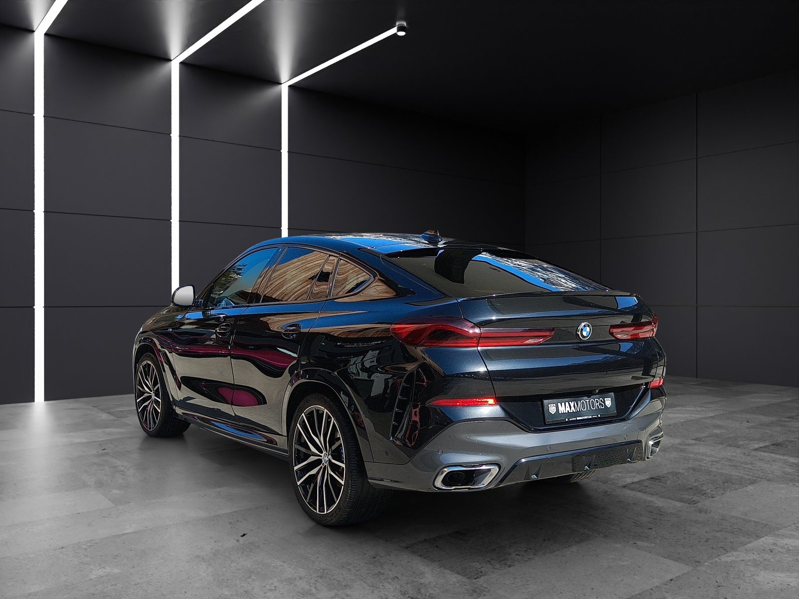 BMW X6 48V 30d M Sport Steptronic, Hybride Léger Diesel/Électricité, Occasion / Utilisé, Automatique - 4