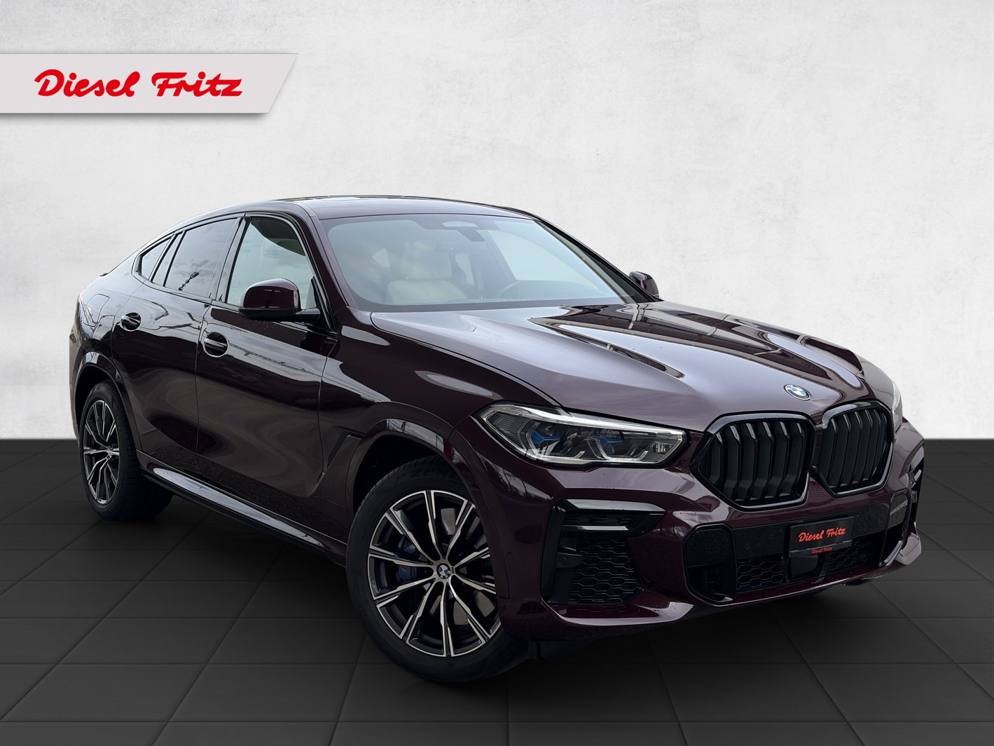 BMW X6 48V 40d Steptronic M Sport, Hybride Léger Diesel/Électricité, Occasion / Utilisé, Automatique - 7
