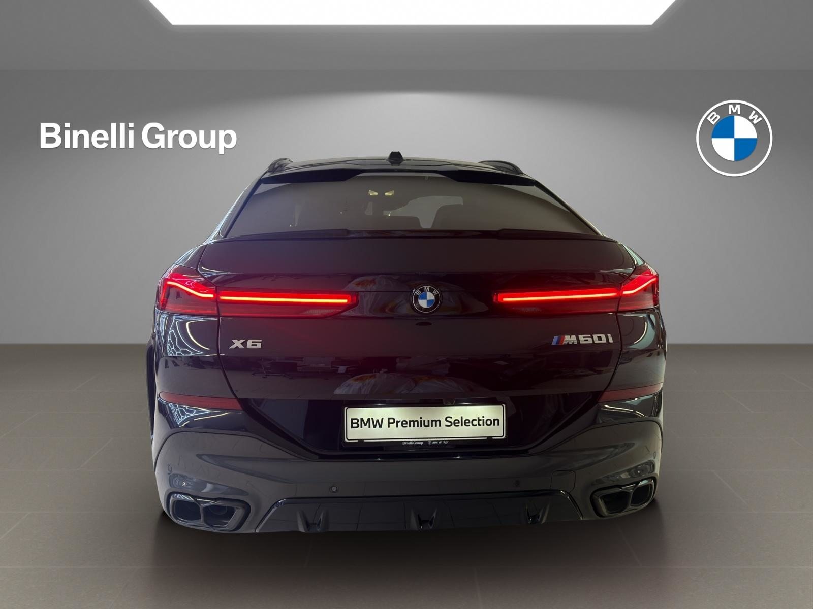 BMW X6 M60i, Mild-Hybrid Benzin/Elektro, Occasion / Gebraucht, Automatik - 4