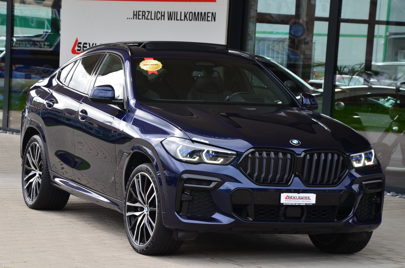 BMW X6 48V 40d Steptronic M Sport Tansanitblau*Frisch