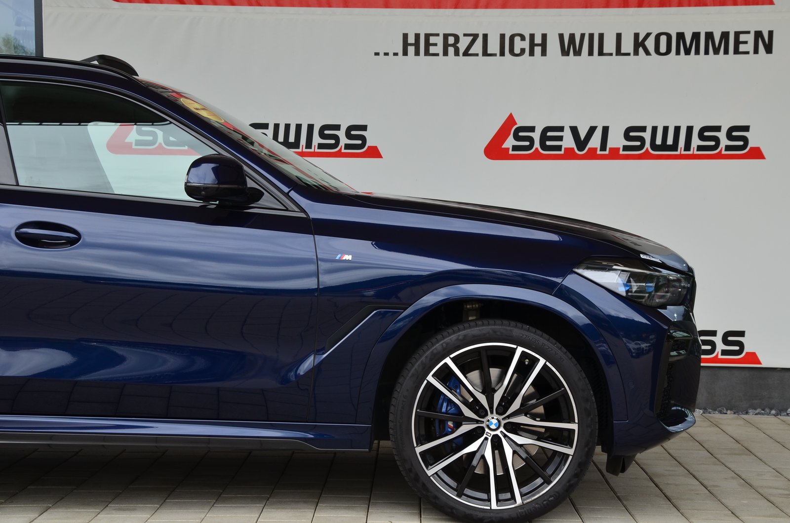 BMW X6 48V 40d Steptronic M Sport Tansanitblau*Frisch, Mild-Hybrid Diesel/Elektro, Occasion / Gebraucht, Automatik - 3