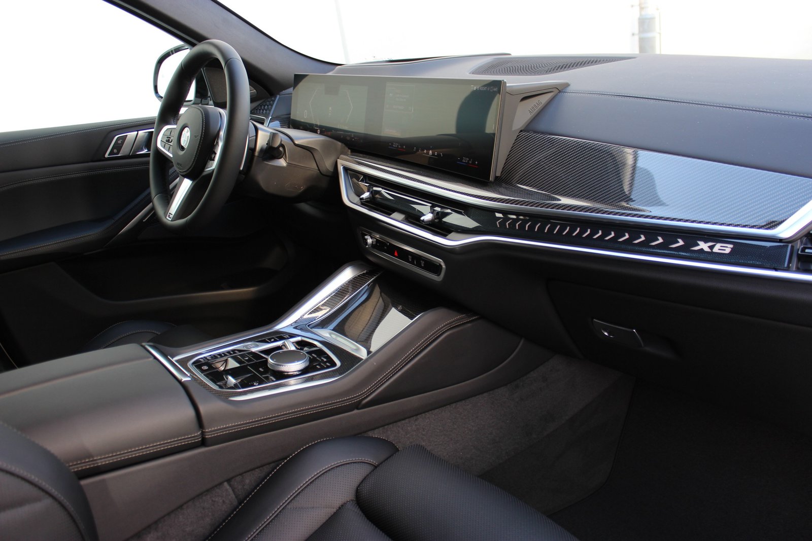 BMW X6 48V 30d M Sport Pro MINERALWEISS, Hybride Léger Diesel/Électricité, Occasion / Utilisé, Automatique - 2