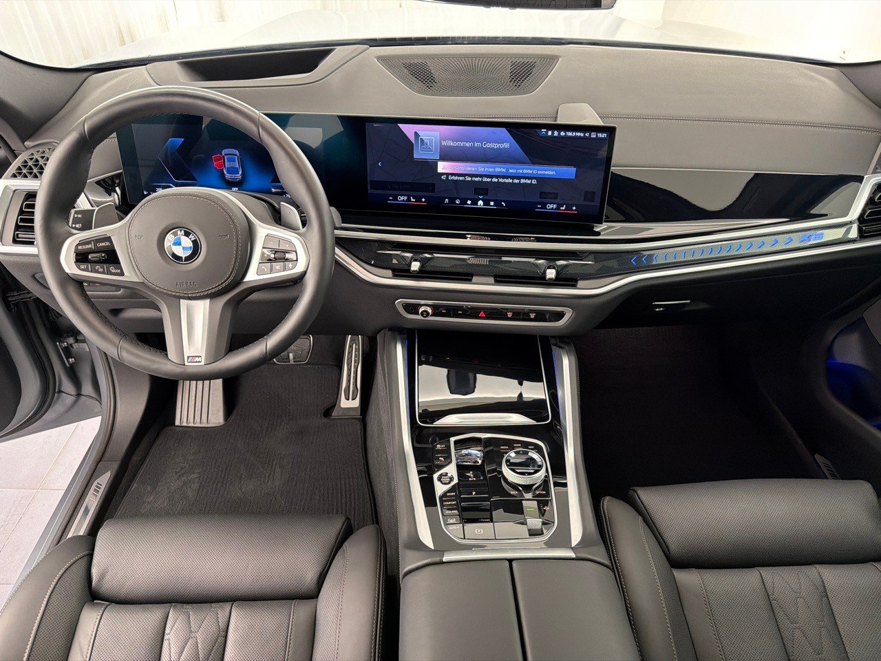 BMW X6 48V 40d M Sport Pro, Hybride Léger Diesel/Électricité, Occasion / Utilisé, Automatique - 7
