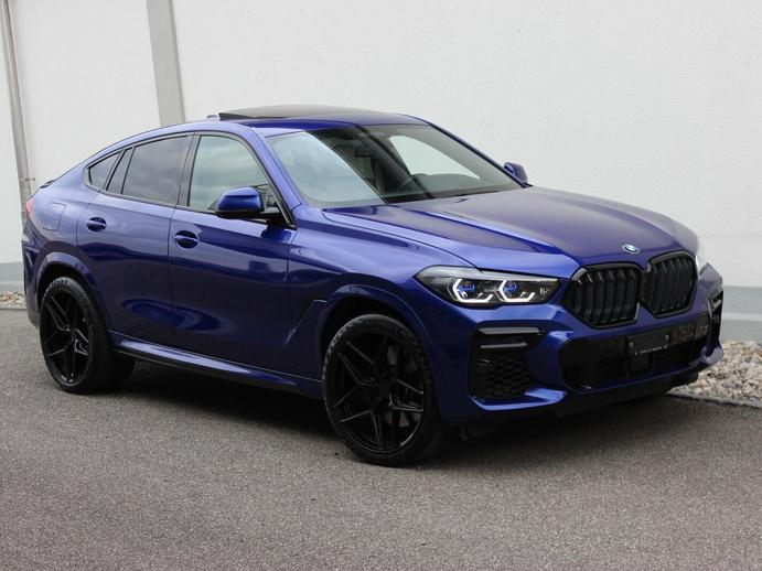 BMW X6 M50i INDIVIDUAL *SAN MARINO BLAU* 1.88-LEASINGAKTION, Essence, Occasion / Utilisé, Automatique