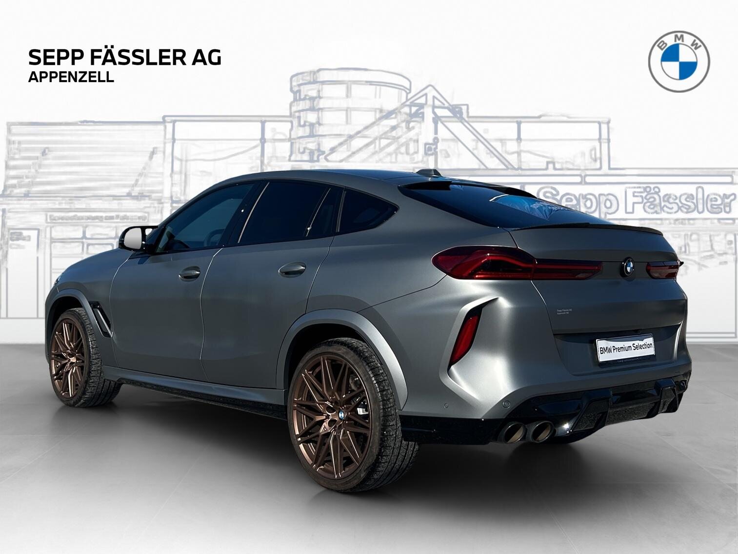BMW X6 M Competition, Mild-Hybrid Benzin/Elektro, Occasion / Gebraucht, Automatik - 3