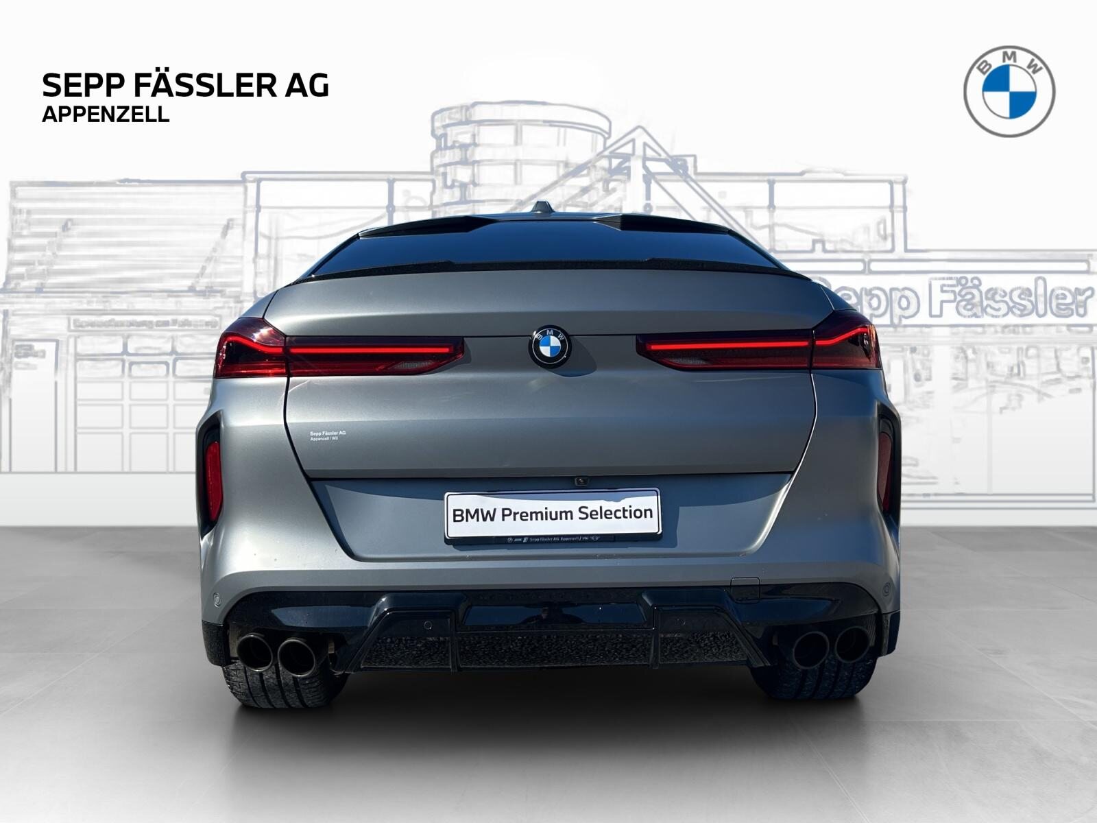 BMW X6 M Competition, Mild-Hybrid Benzin/Elektro, Occasion / Gebraucht, Automatik - 4