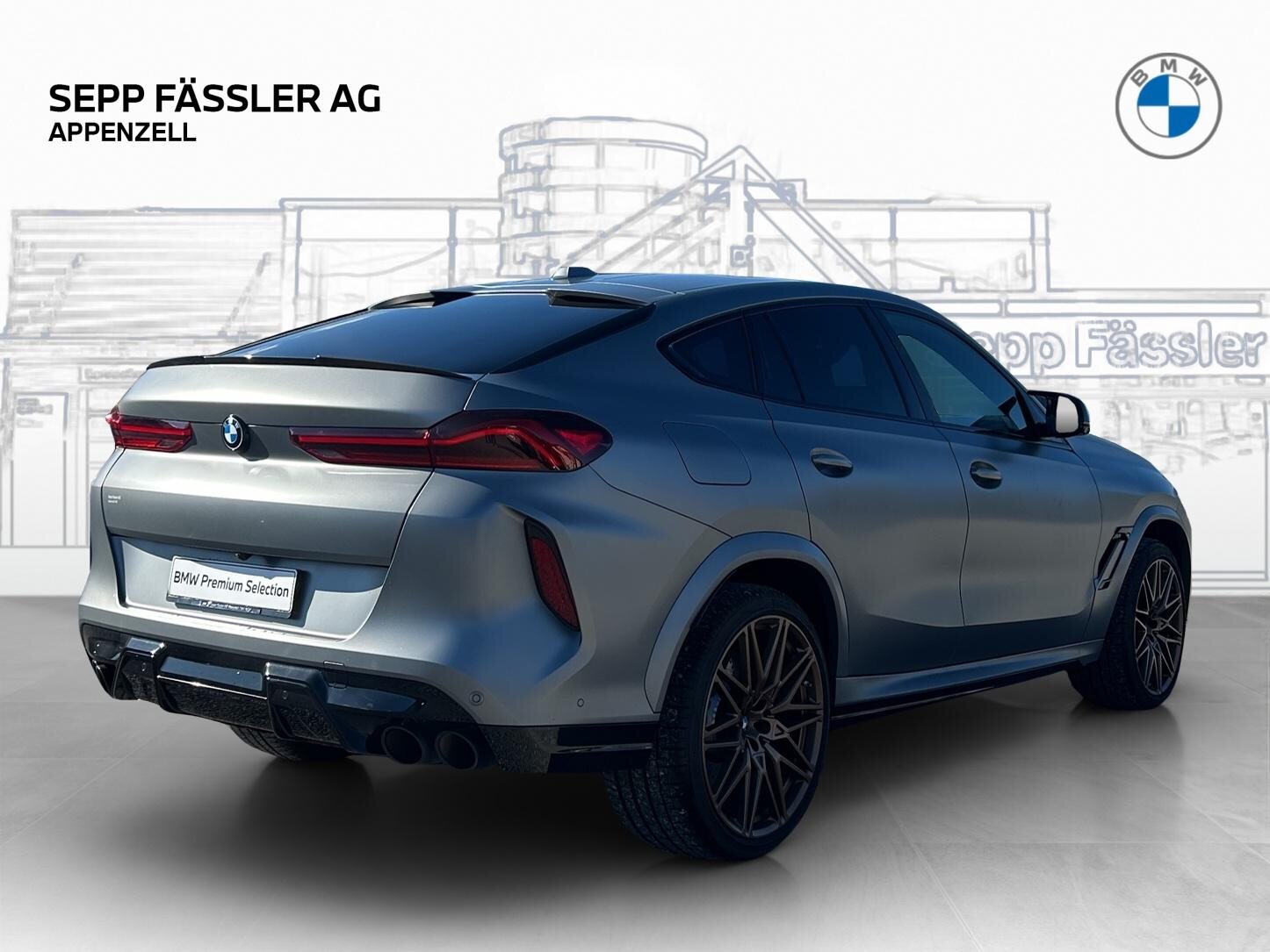 BMW X6 M Competition, Mild-Hybrid Benzin/Elektro, Occasion / Gebraucht, Automatik - 5