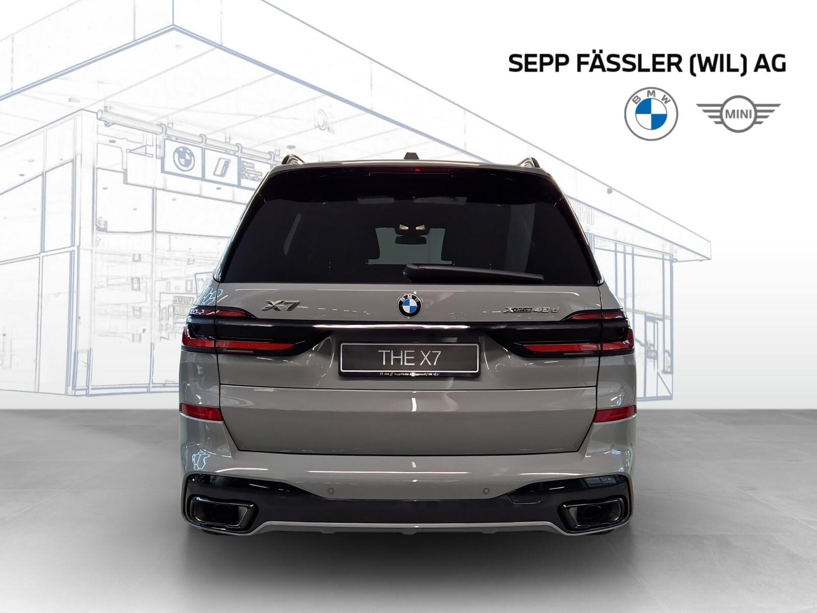 BMW X7 40d xDrive SAG, Mild-Hybrid Diesel/Elektro, Neuwagen, Automatik - 3