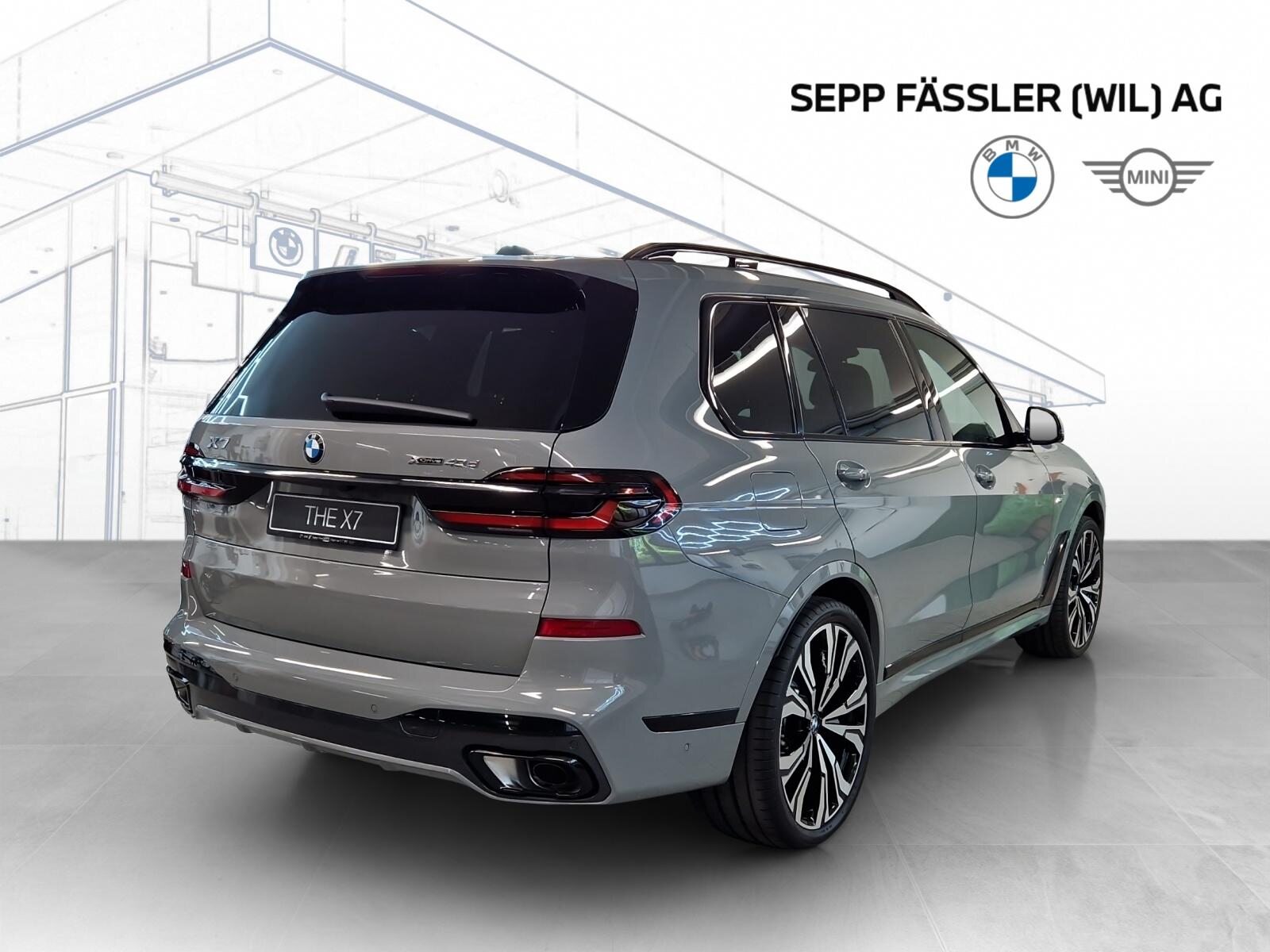 BMW X7 40d xDrive SAG, Mild-Hybrid Diesel/Elektro, Neuwagen, Automatik - 4