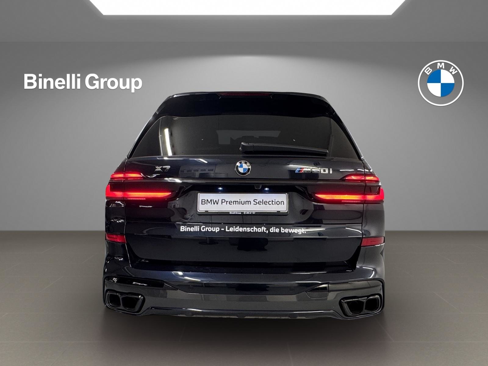 BMW X7 M60i, Mild-Hybrid Benzin/Elektro, Occasion / Gebraucht, Automatik - 4