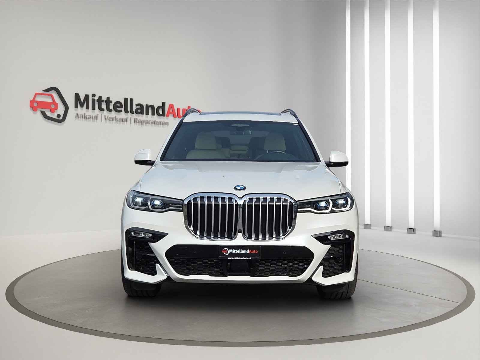 BMW X7 48V 40d Steptronic, Hybride Léger Diesel/Électricité, Occasion / Utilisé, Automatique - 2