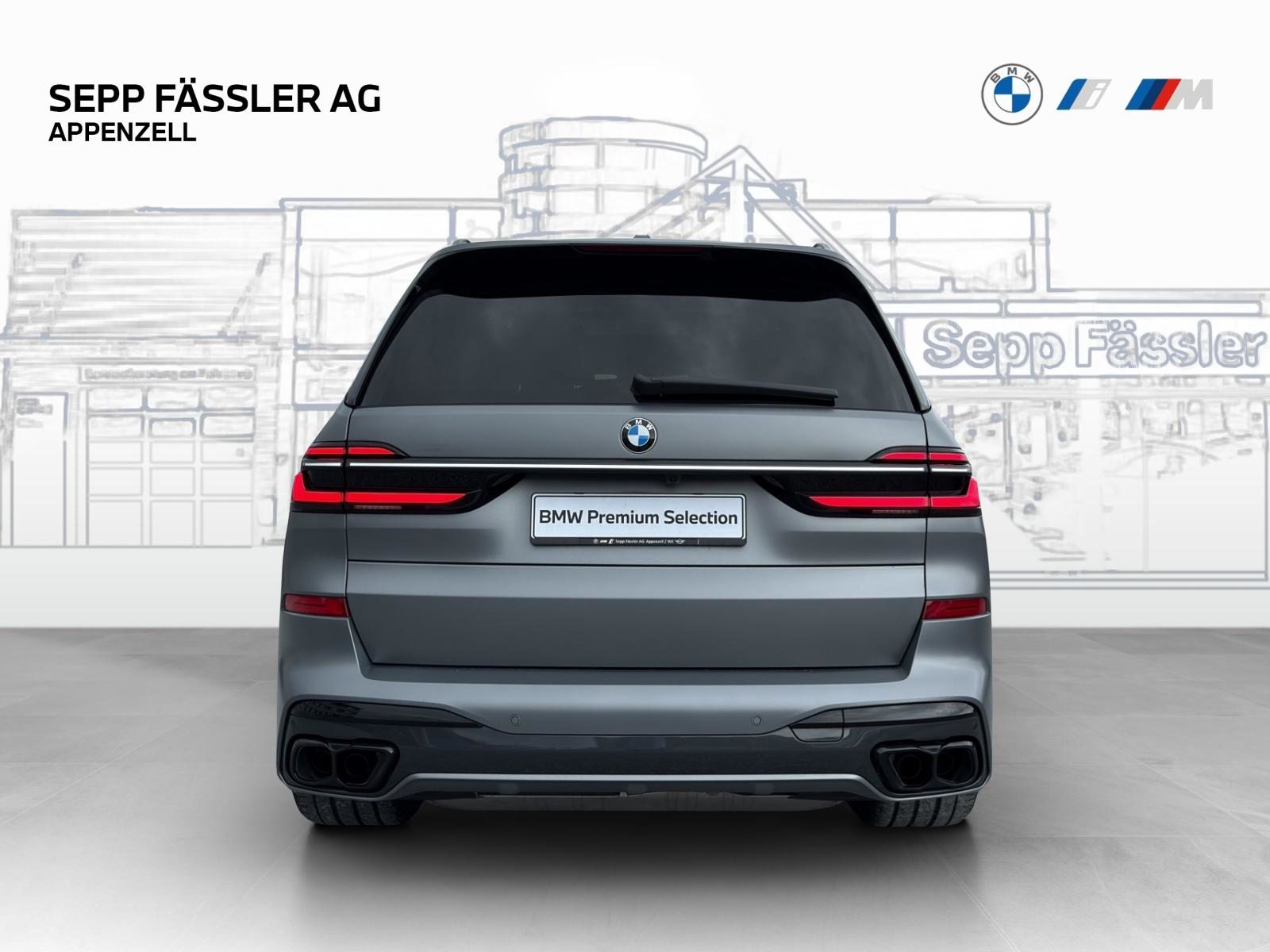 BMW X7 M60i, Mild-Hybrid Benzin/Elektro, Occasion / Gebraucht, Automatik - 4