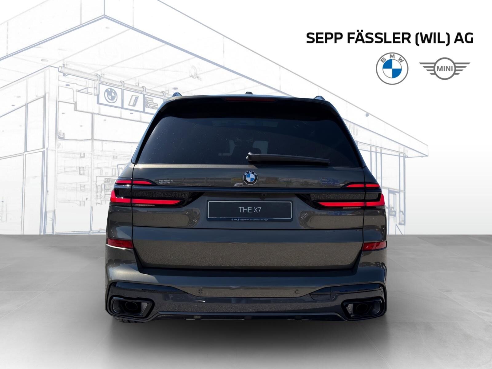 BMW X7 40d xDrive M Sport Pro, Mild-Hybrid Diesel/Electric, Ex-demonstrator, Automatic - 4