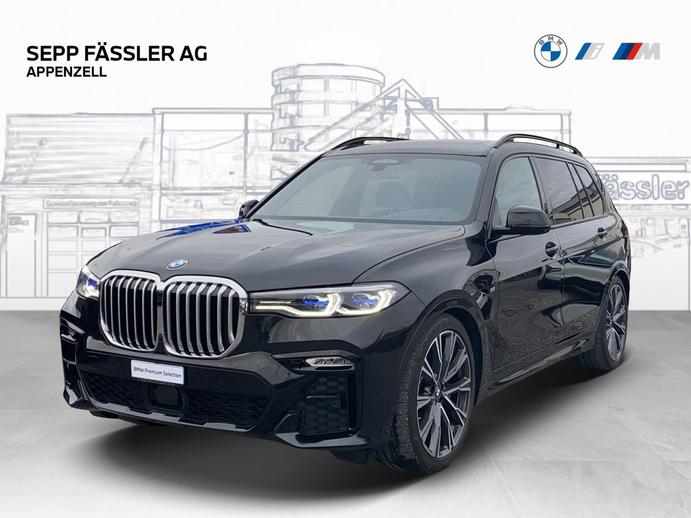 BMW X7 48V 40d Steptronic, Hybride Léger Diesel/Électricité, Occasion / Utilisé, Automatique