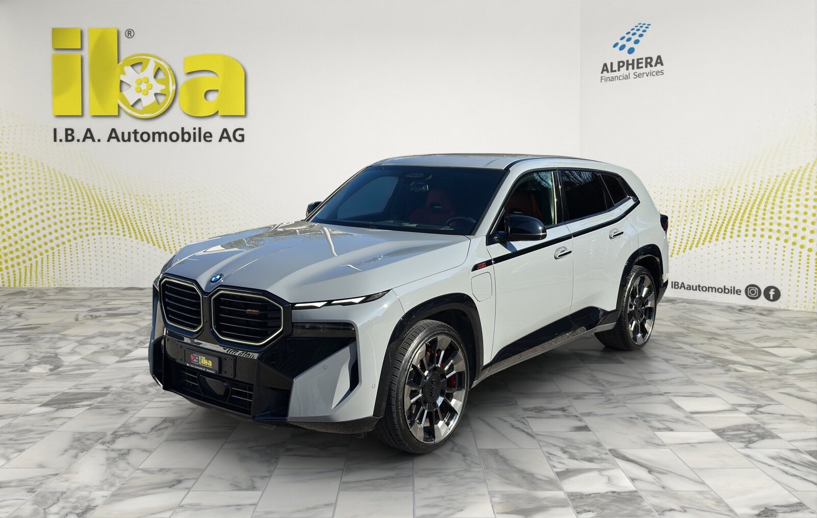 BMW XM PHEV Label (CH) INDIVIDUAL M Driver's Package