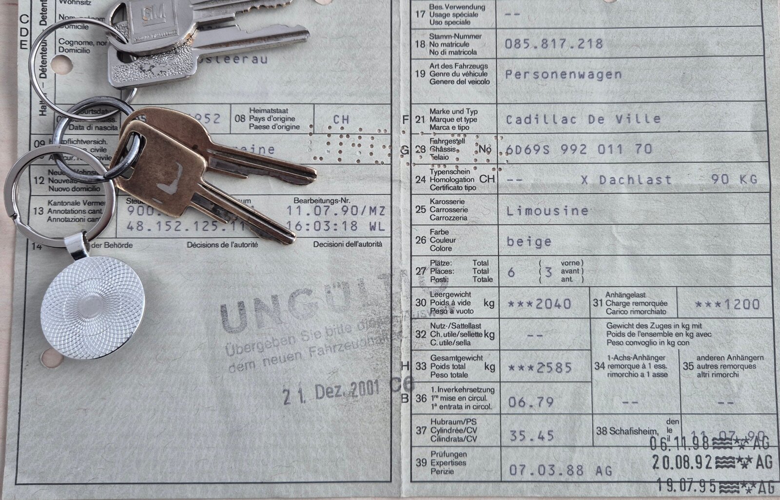 CADILLAC D'élégance, Benzina, Occasioni / Usate, Automatico - 2