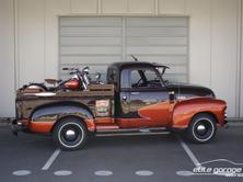 CHEVROLET Pick Up 3100 + Harley Davidson Flathead WL50 (VETE, Essence, Voiture de collection, Manuelle - 4