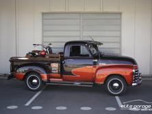 CHEVROLET Pick Up 3100 + Harley Davidson Flathead WL50 (VETE, Essence, Voiture de collection, Manuelle - 6
