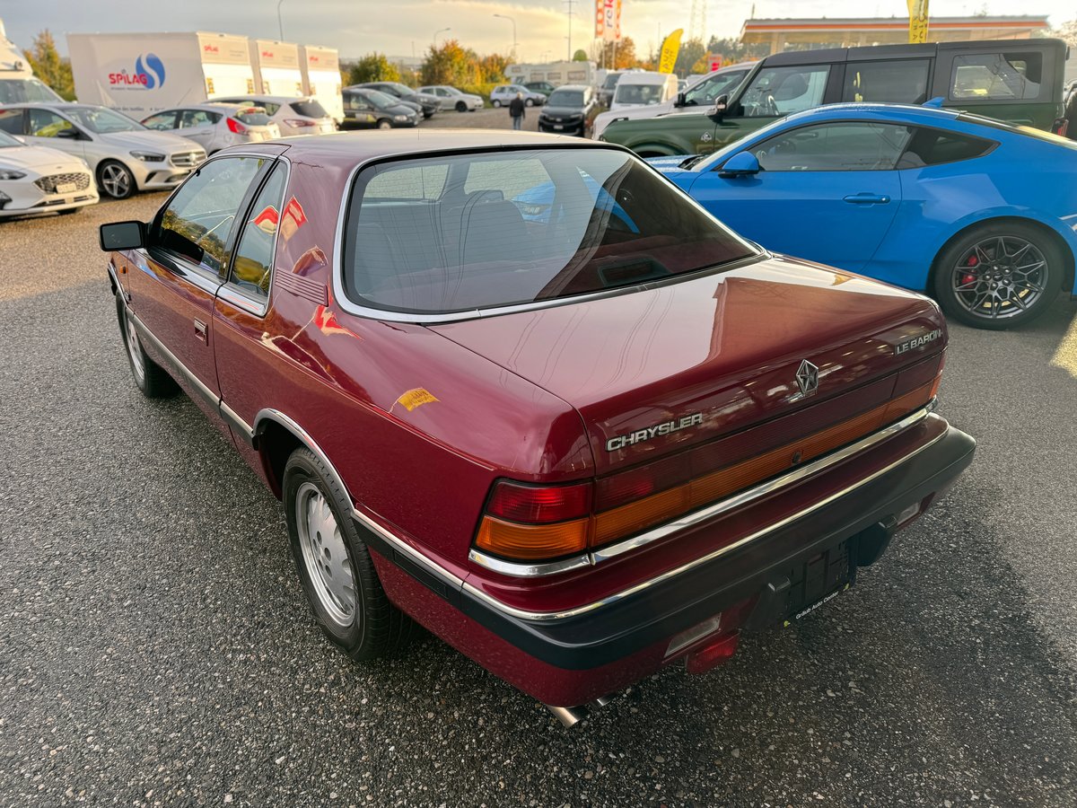 CHRYSLER Le Baron 2.5 Turbo Veteranenfahrzeug, Benzin, Occasion / Gebraucht, Handschaltung - 7
