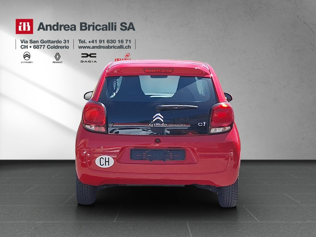 CITROEN C1 1.0 VTi Feel S/S, Essence, Occasion / Utilisé, Manuelle - 3
