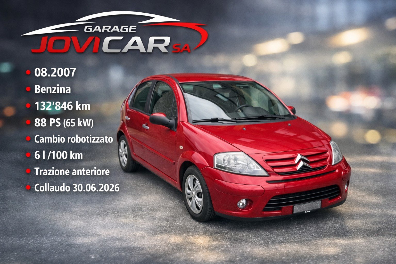 CITROEN C3 1.4i 16V StopStart Sensodrive