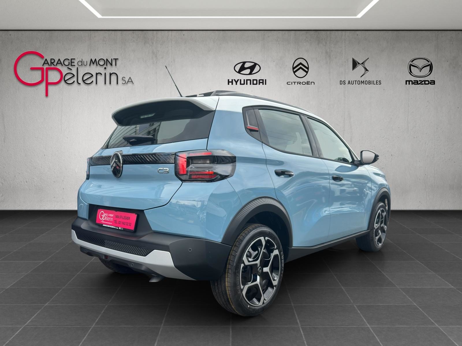 CITROEN C3 1.2 Hybrid 110 You+, Hybride Léger Essence/Électricité, Voiture nouvelle, Automatique - 4