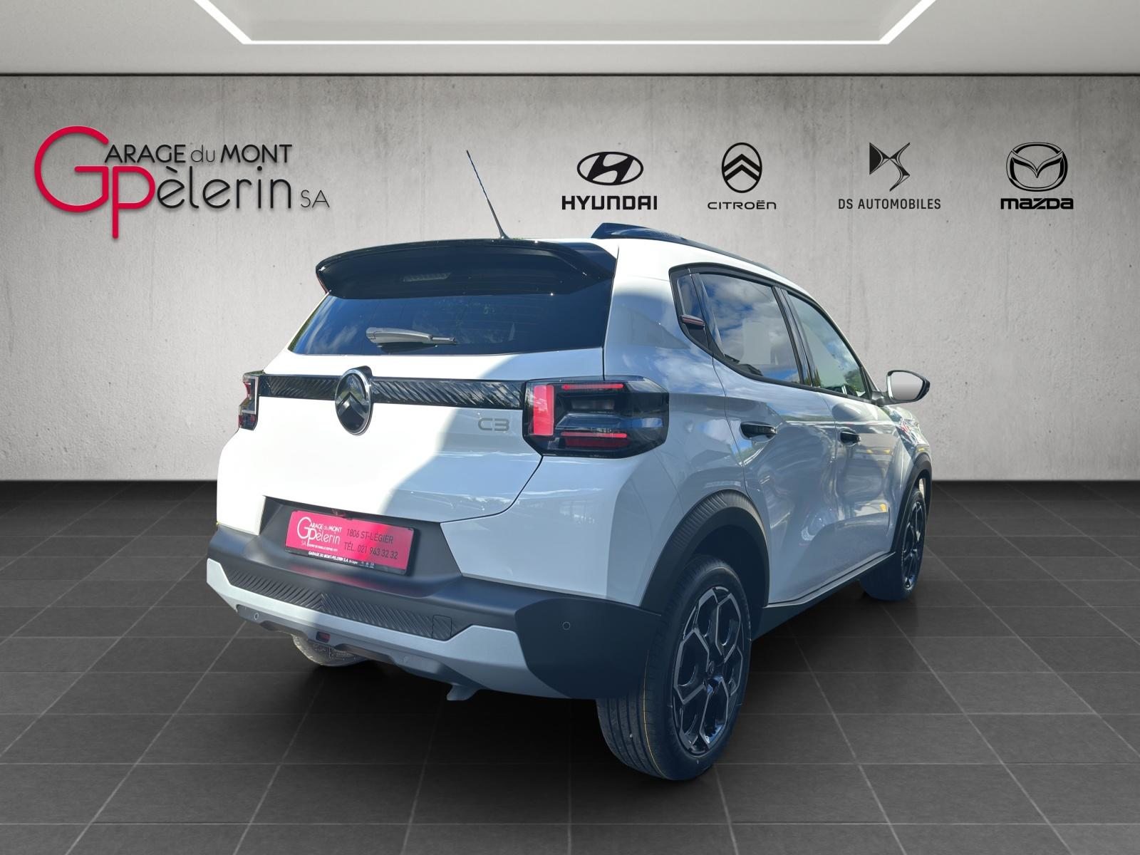 CITROEN C3 1.2 Hybrid 110 Max, Hybride Léger Essence/Électricité, Voiture nouvelle, Automatique - 4