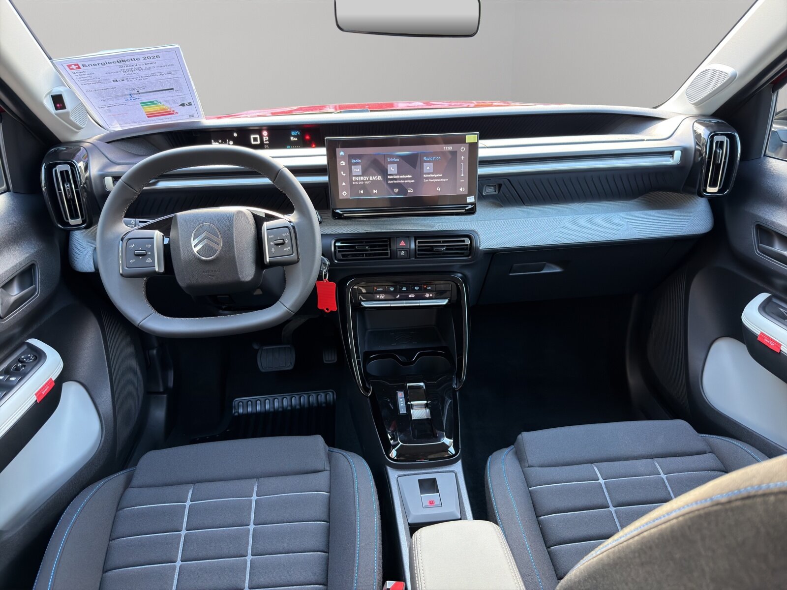 CITROEN C3 1.2 Hybrid Tonic+, Hybride Integrale Benzina/Elettrica, Auto nuove, Automatico - 7