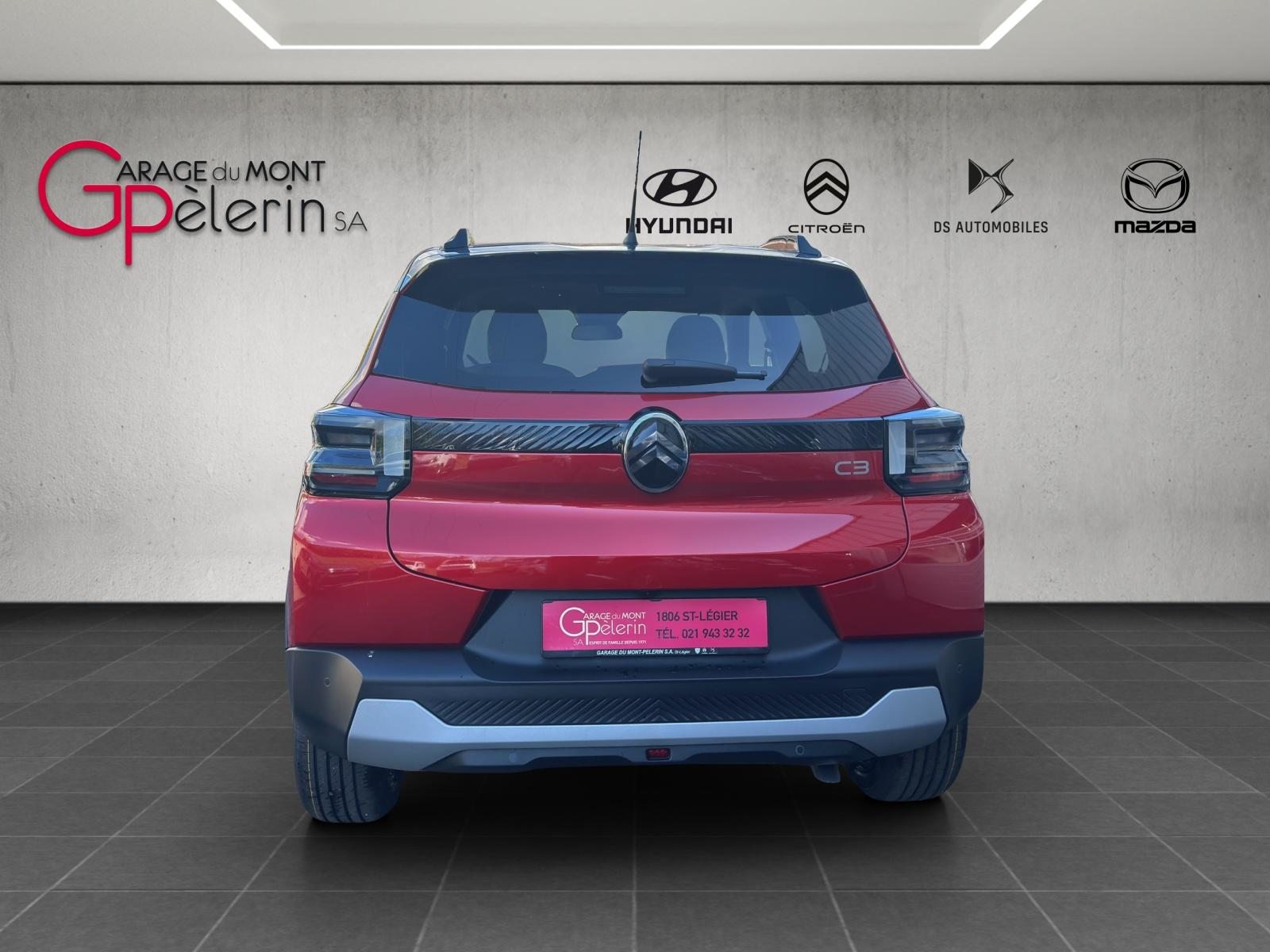 CITROEN C3 1.2 Hybrid 110 Max, Hybride Léger Essence/Électricité, Voiture de démonstration, Automatique - 3
